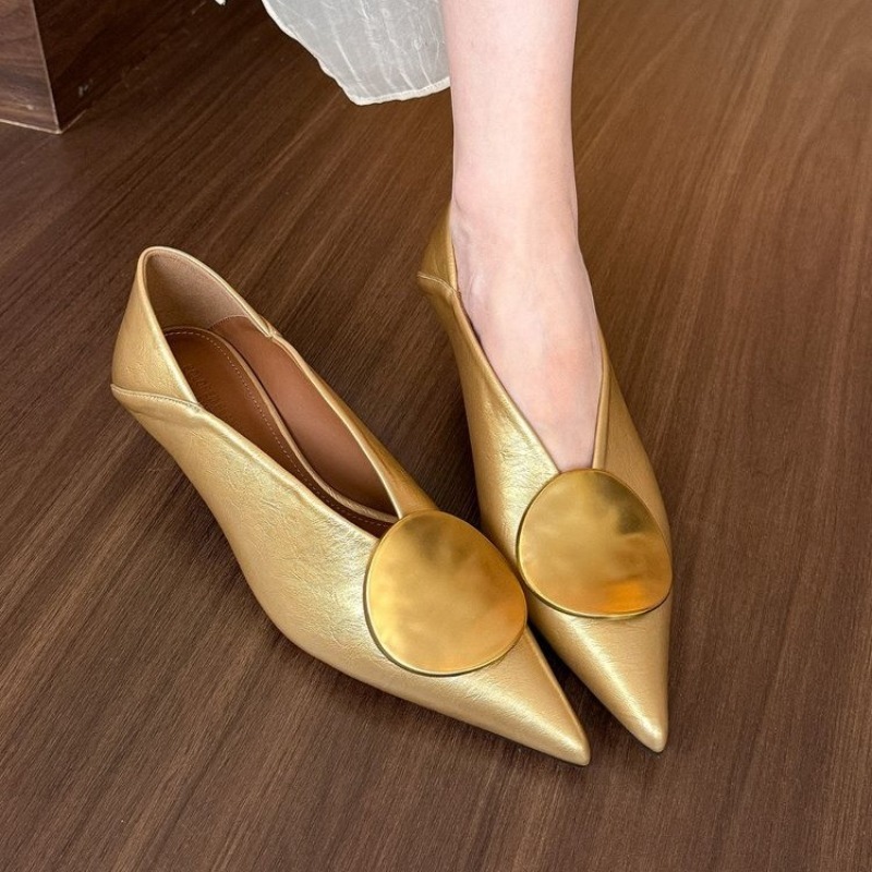 Women'S Shoes Everyday - 2025 Spring Summer Pointed Toe Footwear
