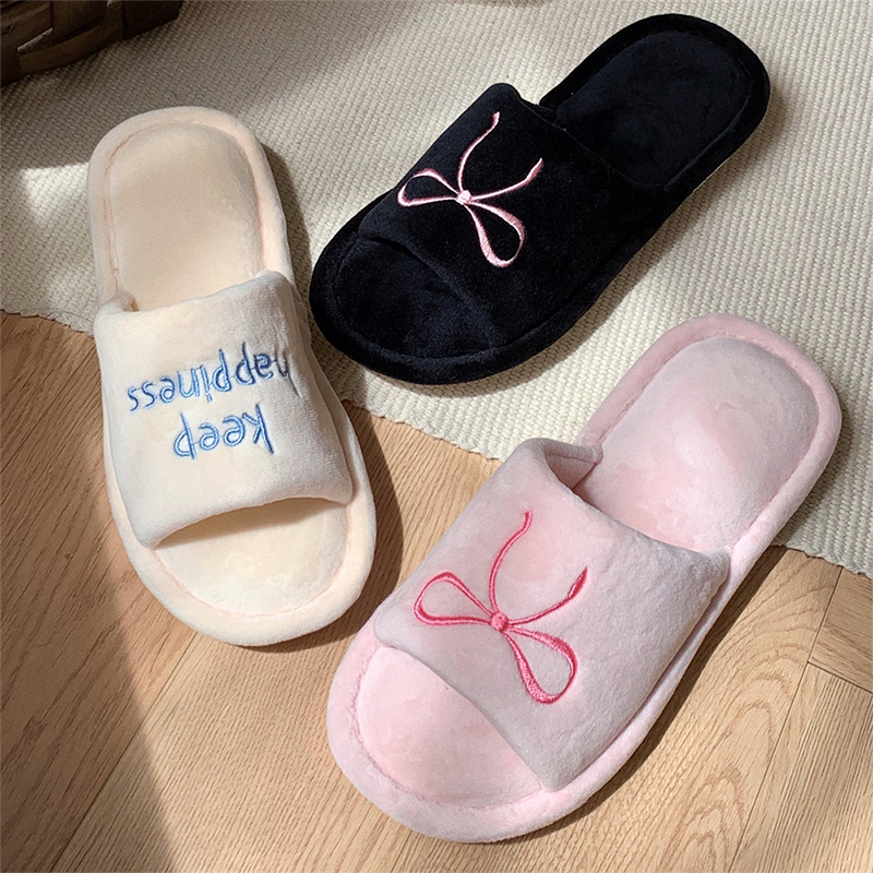 Women'S Shoes Everyday - XIXITIAO Women's Home Slippers New Bow