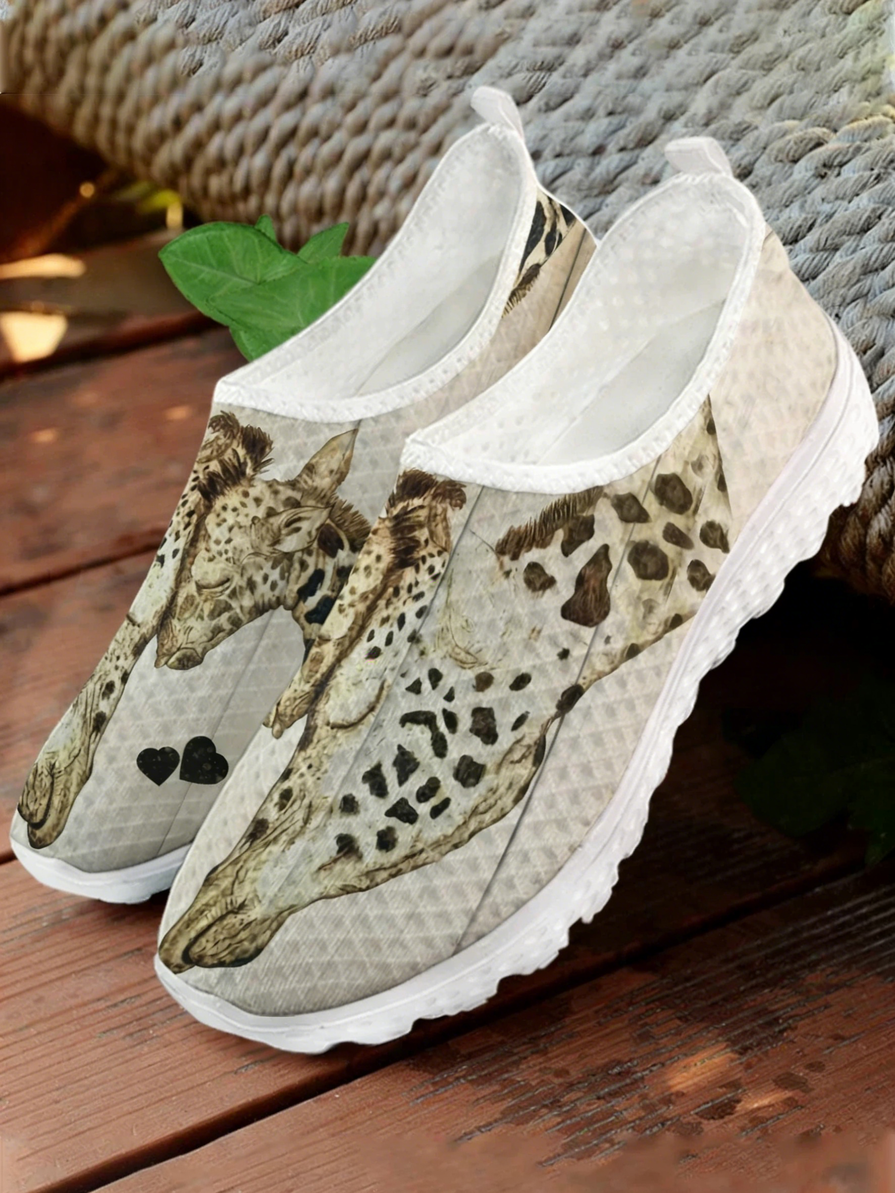 Cartoon Giraffe Print Mesh Hig – обзор и цена Women'S Shoes For Tennis