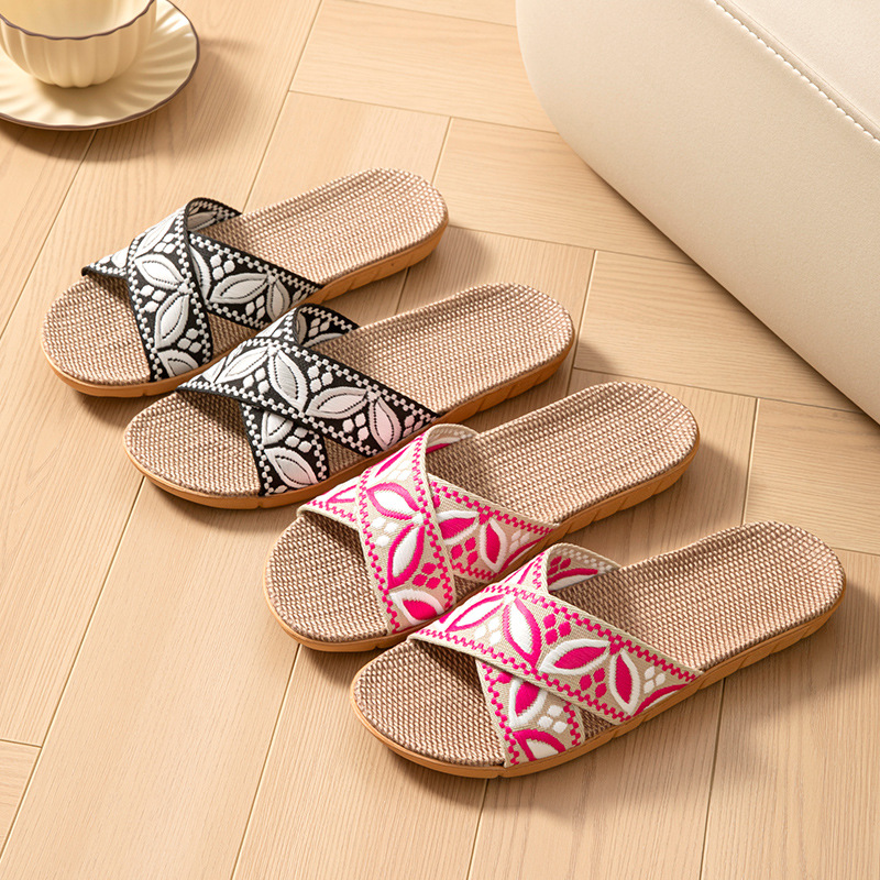 Linen Home Slippers Women Flat – обзор и цена Women'S Shoes Everyday