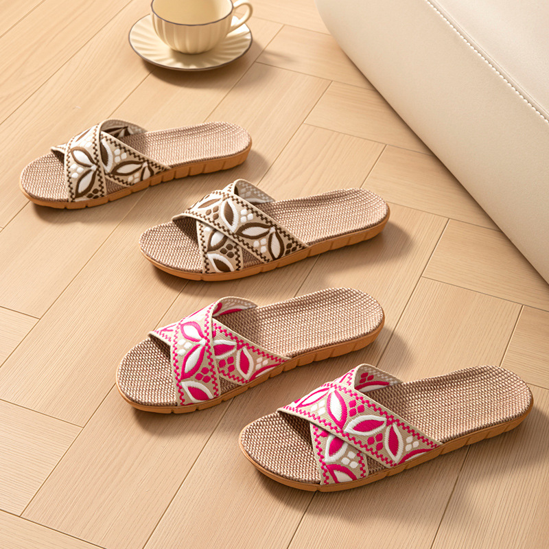 Linen Home Slippers Women Flat – обзор и цена Women'S Shoes Everyday