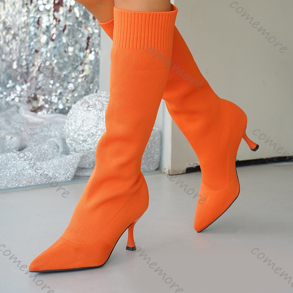 Comemore Women's 2026 Spring A – обзор и цена Sock Boot Women