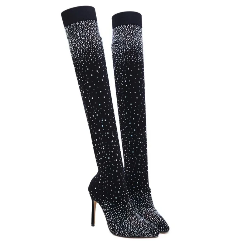 Sexy Over-the-Knee Boots for W – обзор и цена Sock Boot Women