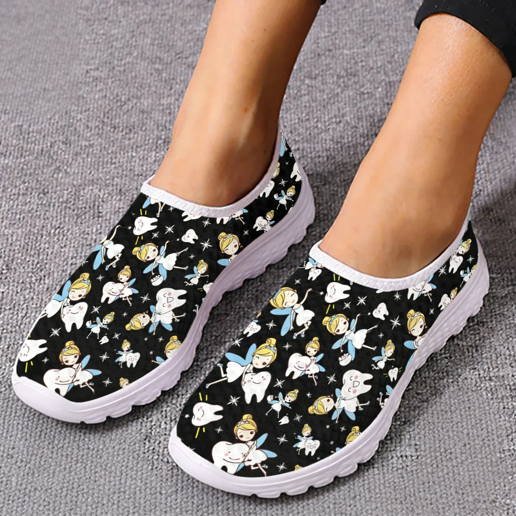 Cute Cartoon Nurse Elf/Teeth M – обзор и цена Women'S Shoes For Tennis