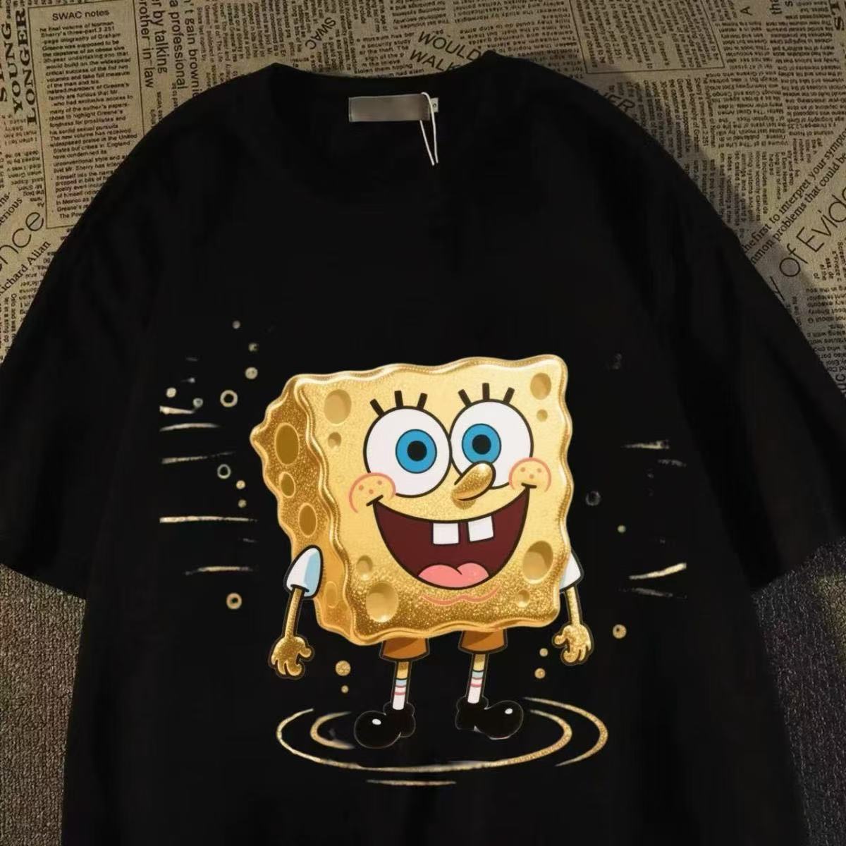 Vintage SpongeBob Print T‑Shir – обзор и цена Women'S Shoes For Crews