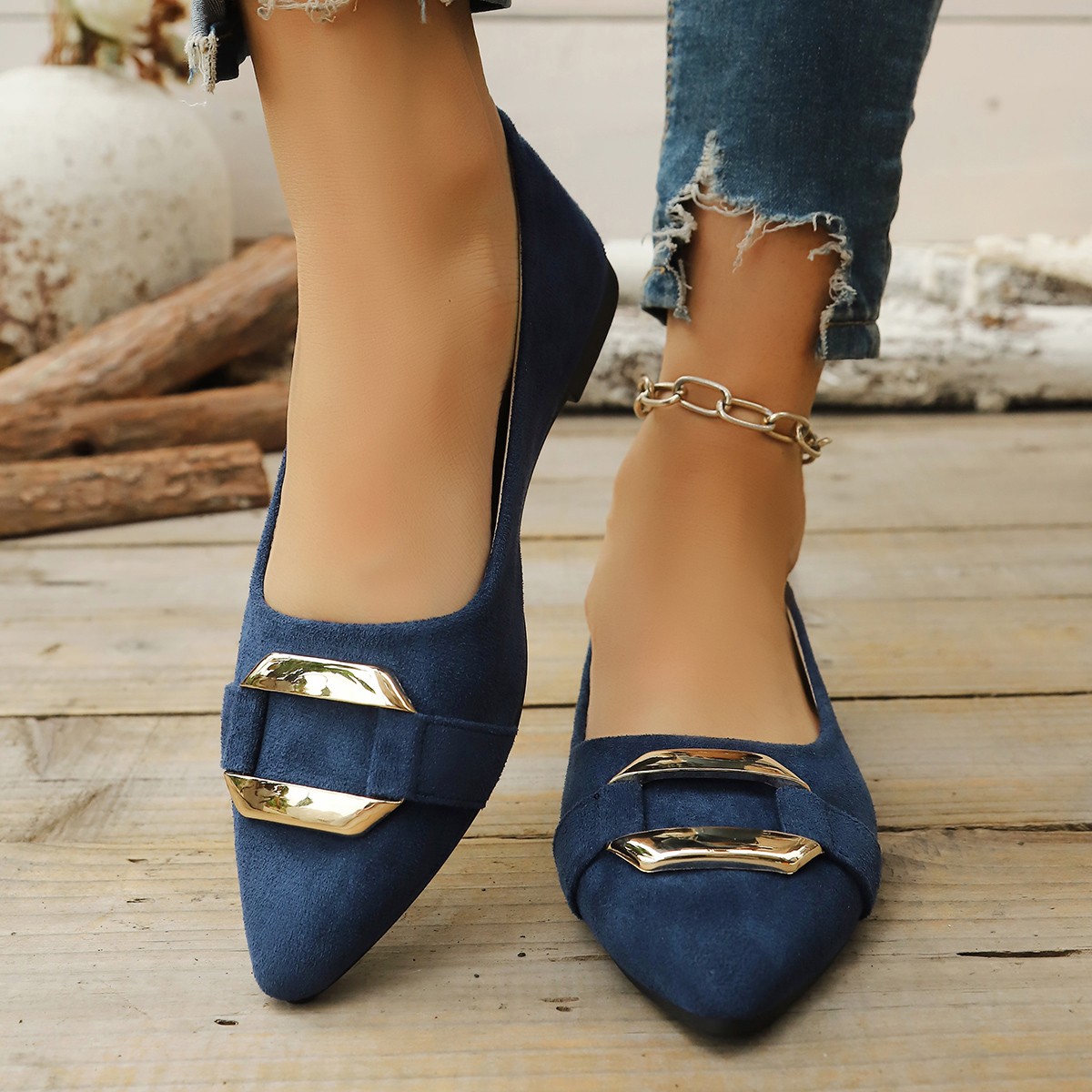 Spring and Autumn Elegant Poin – обзор и цена Women'S Shoes Everyday