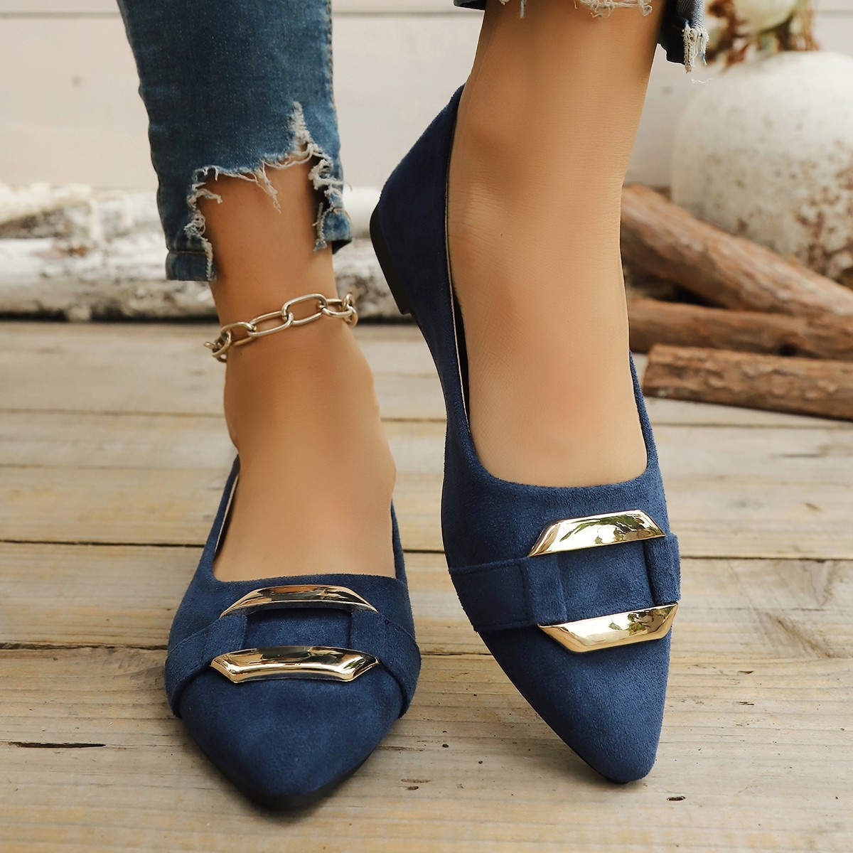 Spring and Autumn Elegant Poin – обзор и цена Women'S Shoes Everyday