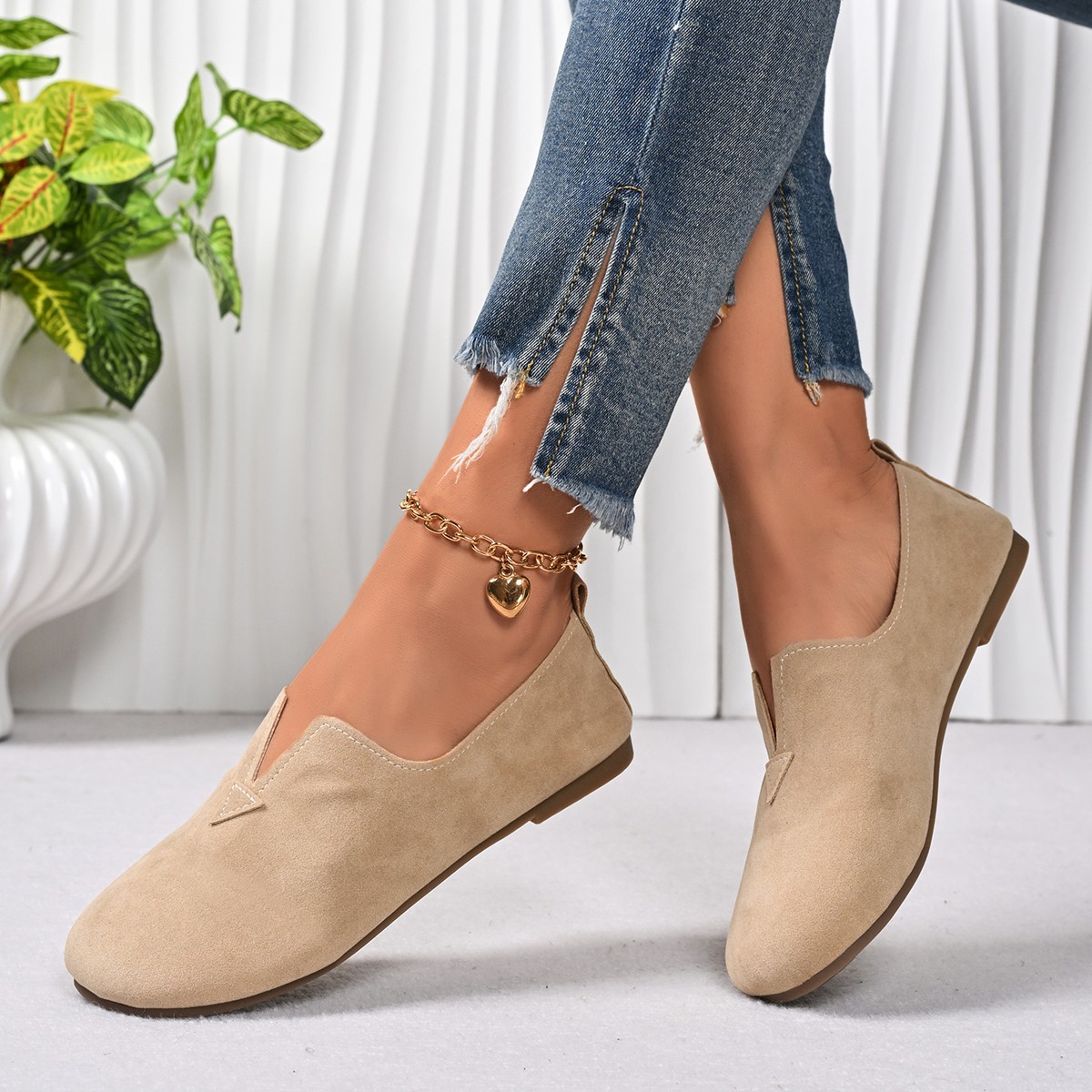 Women's Flat Shoes Slip-on Rou – обзор и цена Women Shoes Quick Delivery
