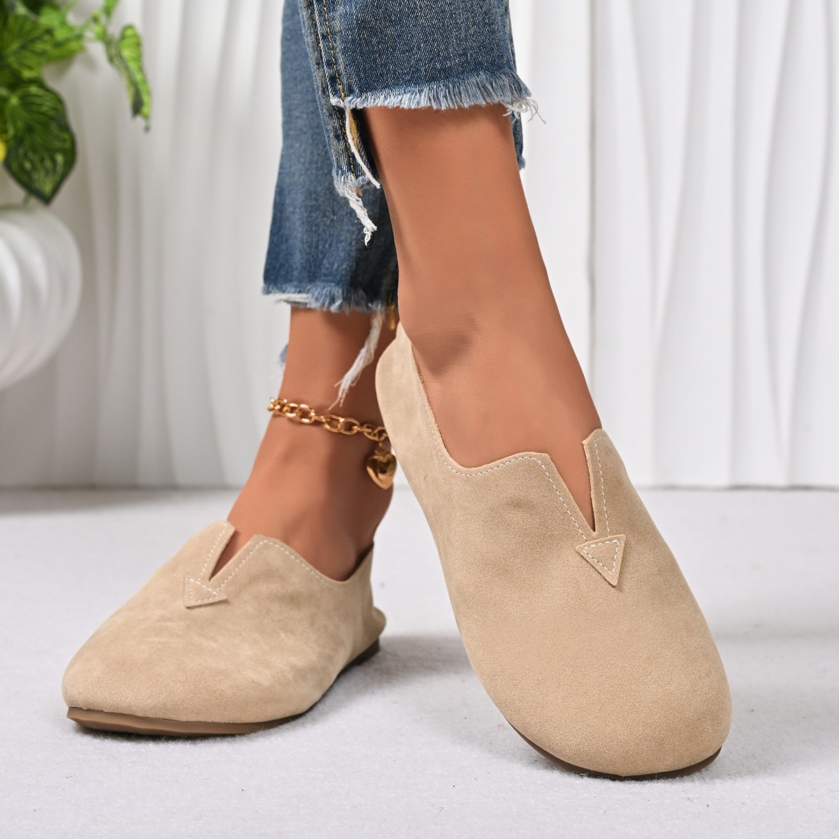 Women's Flat Shoes Slip-on Rou – обзор и цена Women Shoes Quick Delivery