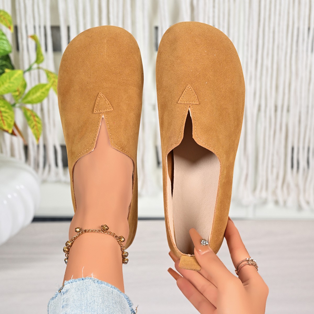 Women's Flat Shoes Slip-on Rou – обзор и цена Women Shoes Quick Delivery