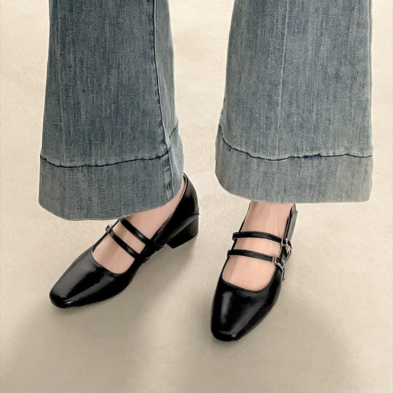 Square Toe Low Heel Women Silv – обзор и цена Women'S Shoes Everyday