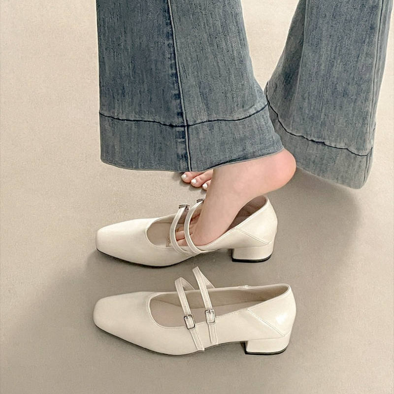 Square Toe Low Heel Women Silv – обзор и цена Women'S Shoes Everyday