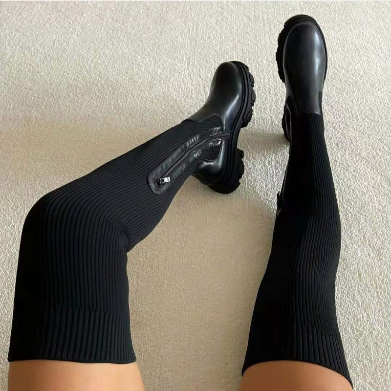 2025 Winter Shoes Women Socks  – обзор и цена Sock Boot Women