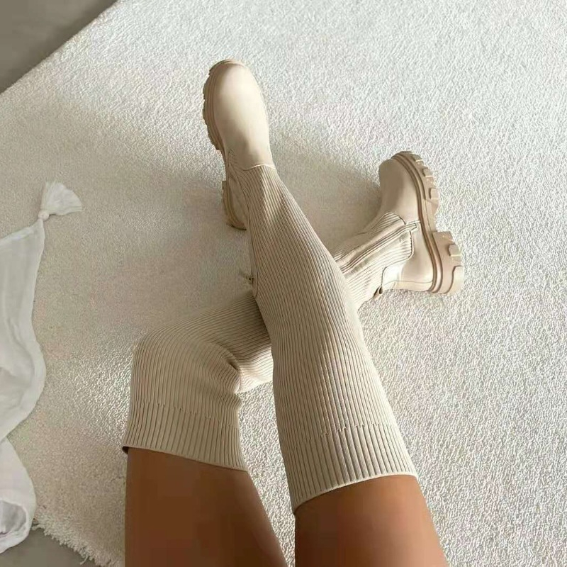 2025 Winter Shoes Women Socks  – обзор и цена Sock Boot Women