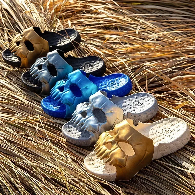 Summer Men Skull Slipper Y2k C – обзор и цена Women'S Shoes Cloud