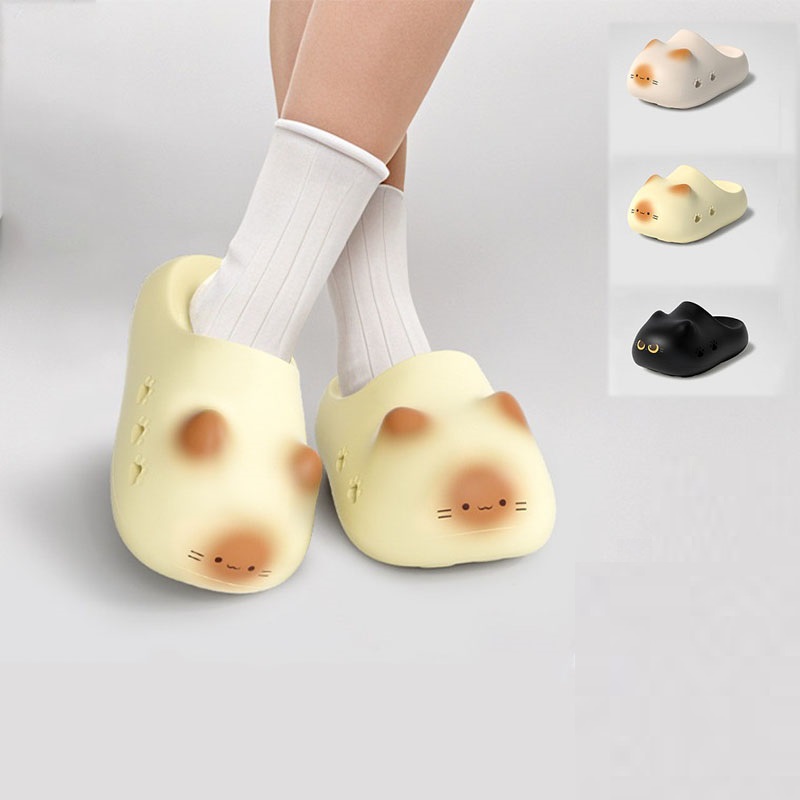 New creative black cat slipper – обзор и цена Women'S Shoes Cloud