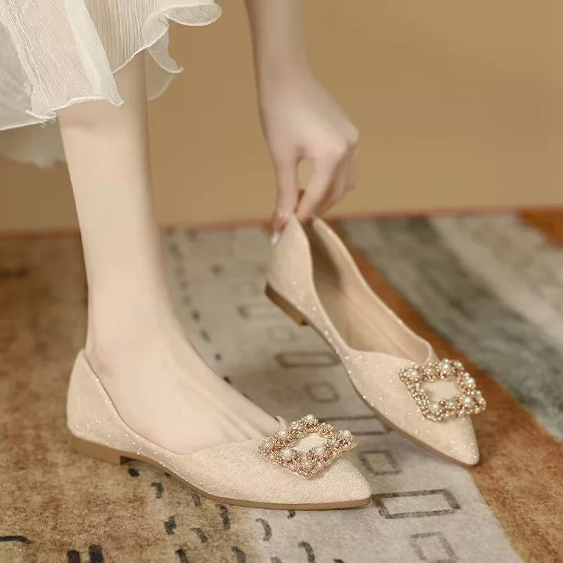 Ladies Footwear Champagne Squa – обзор и цена Women Shoes Quick Delivery
