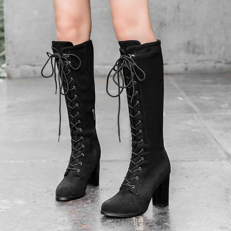 Women's Boots Thick High Heels – обзор и цена Sock Boot Women